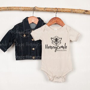 Bella Canvas 100B Mockup, Heather Dust 100B Baby Mockup, Gender Neutral Baby Mockup, Bella Canvas Baby Mockup, Baby One Piece Mockup
