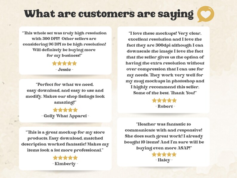 a screen shot of a text message that says what are customers are saying