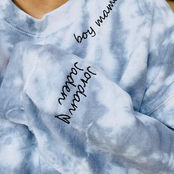 Tie Dye Sweatshirt Etsy