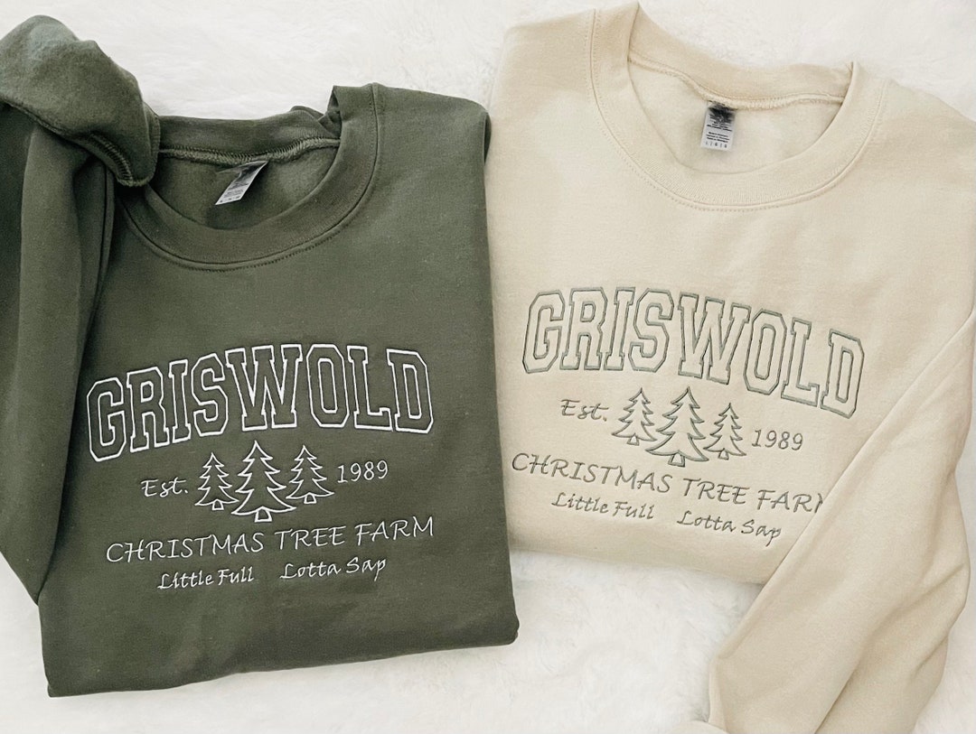 Felpa Griswolds Christmas Tree Farm - Maglietta del film di Natale del 1989 - Italia