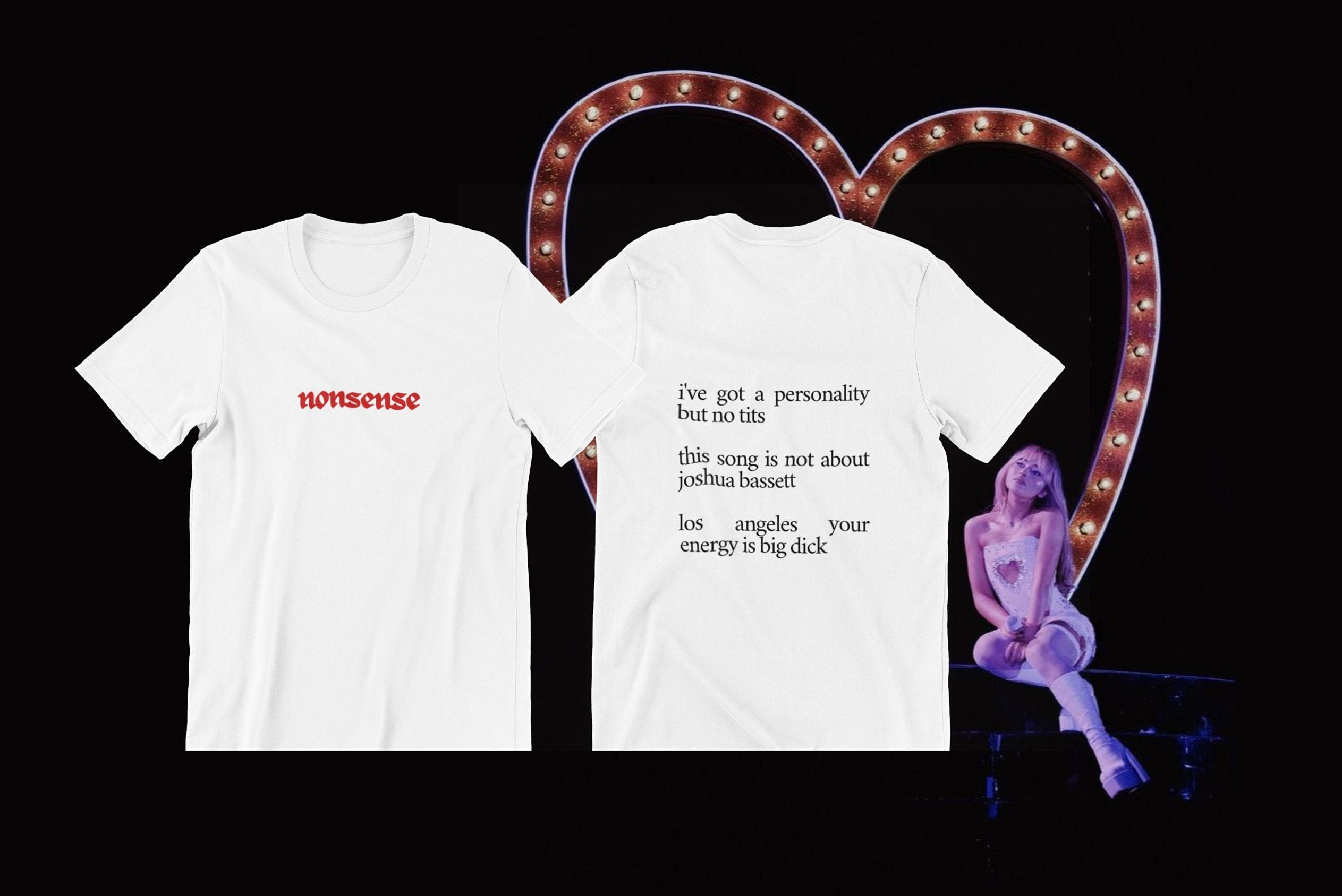 Sabrina Carpenter Tour Thinking Nonsense Shirt 2024