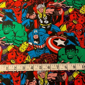 Super Heroes by the yard