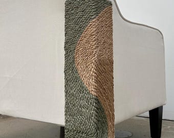 Handmade Couch Cat Scratcher: Sisal Rope, Furniture Protector