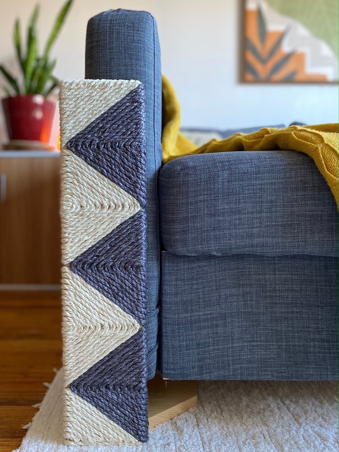 HANDMADE CAT SCRATCHER Ragdoll Cat Scratcher, Cat Furniture, Scratching Post, Cats, Bohemian