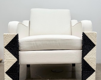 FINAL SALE - 18 INCHES - only size available. Limited - Handmade Couch Cat Scratcher, Bohemian Furniture Protector - Clearance