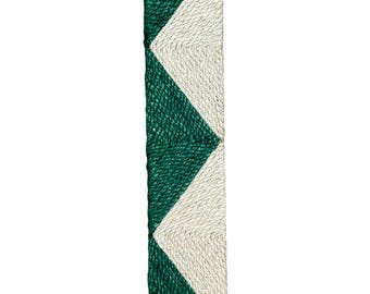 Handmade Sisal Wall Cat Scratcher: Green & Natural Fiber