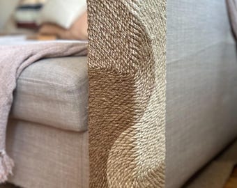 Handmade Couch Cat Scratcher: Sisal Rope, Furniture Protector