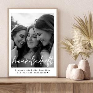 Best friend poster, heart person, gift girlfriend, best friend birthday gift, personalized gifts, friendship