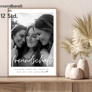 Beste Freundin Poster, Herzensmensch , Geschenk Freundin, Beste Freundin Geburtstagsgeschenk, Personalisierte Geschenke, Freundschaft