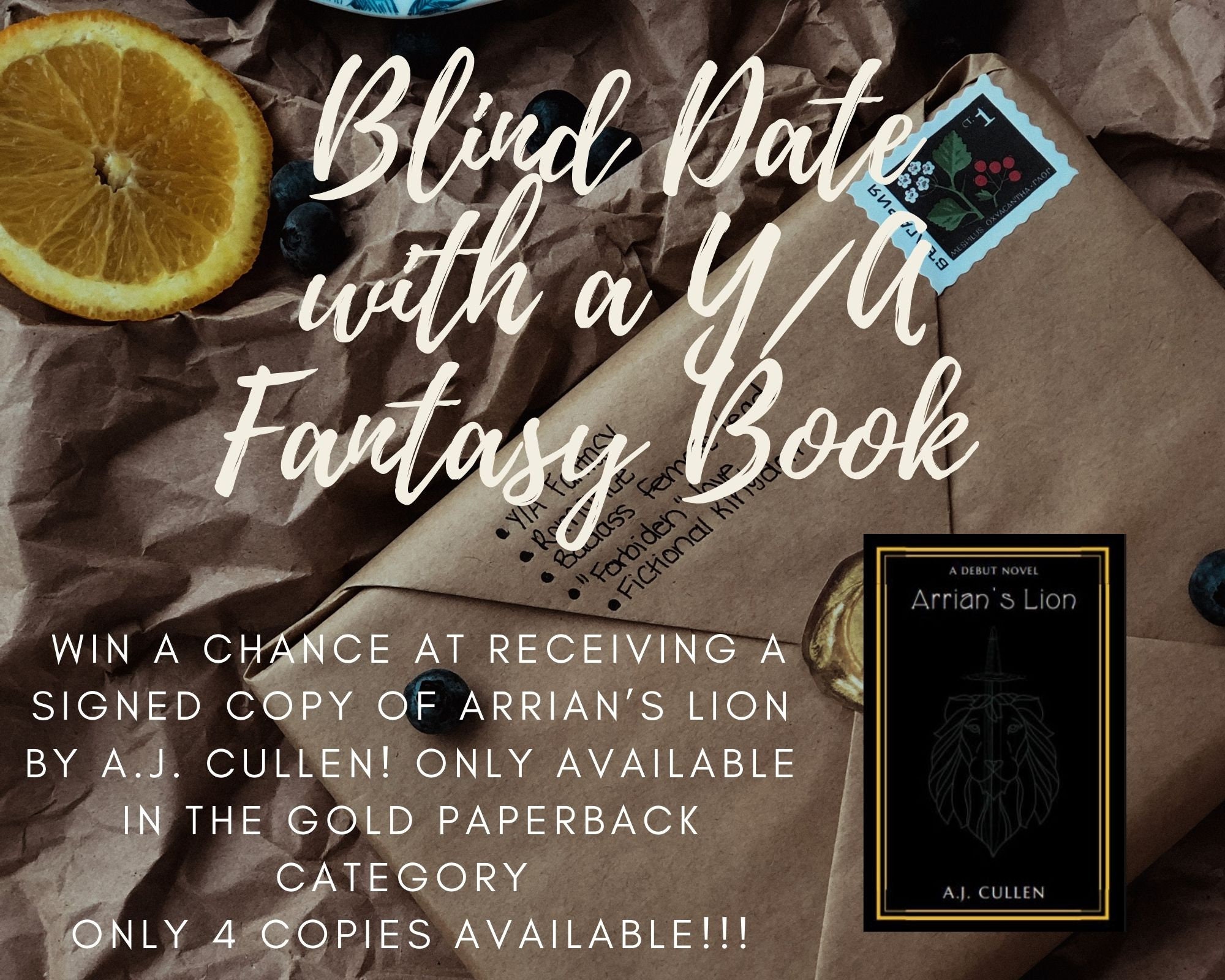 Y/A FANTASY Blind date with a book, book lover gift ideas ,Mystery Bo…