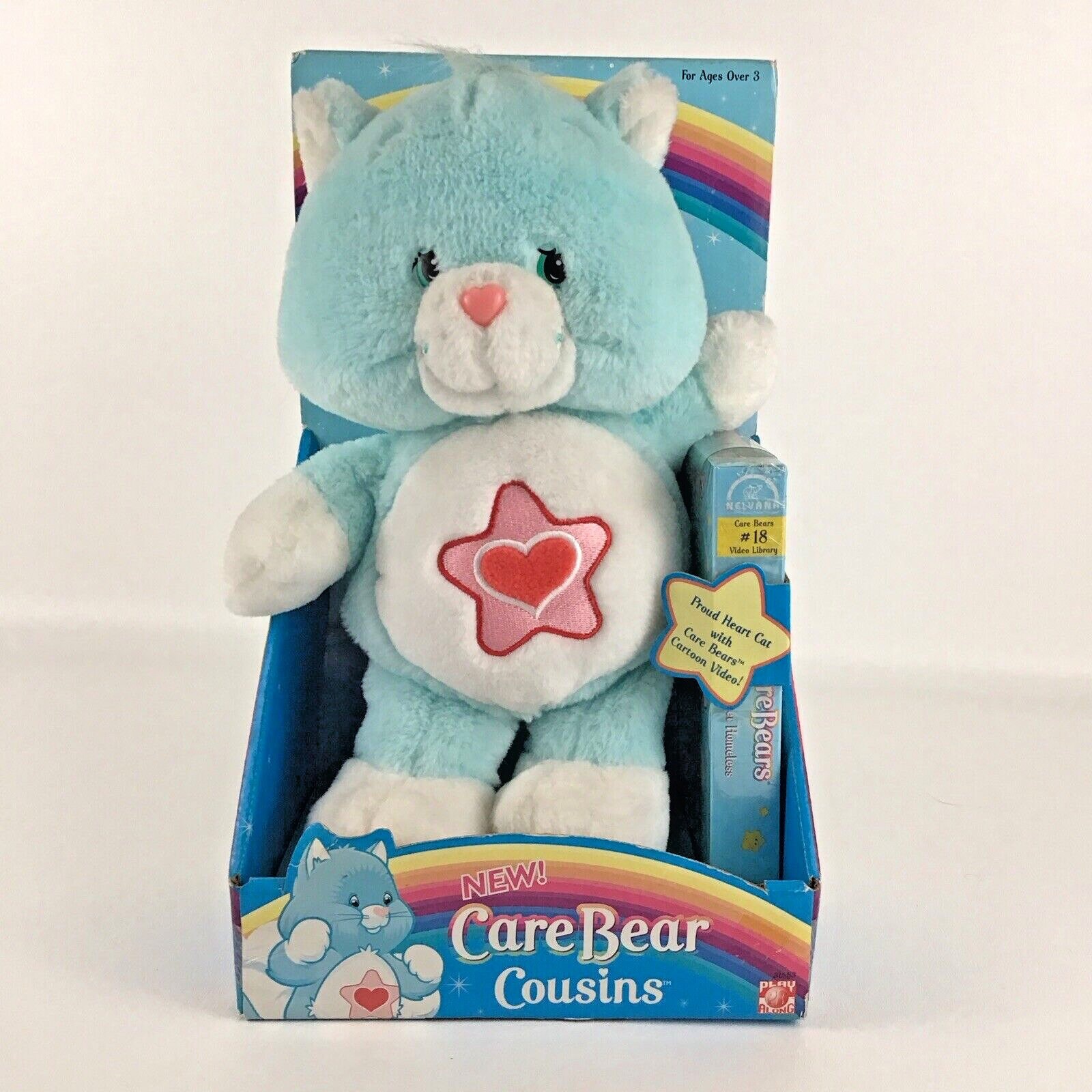 Proud heart cat plush clearance