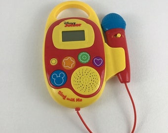 Lecteur de musique de remplacement Sing With Me Disney Junior, jouet de microphone pour chanter