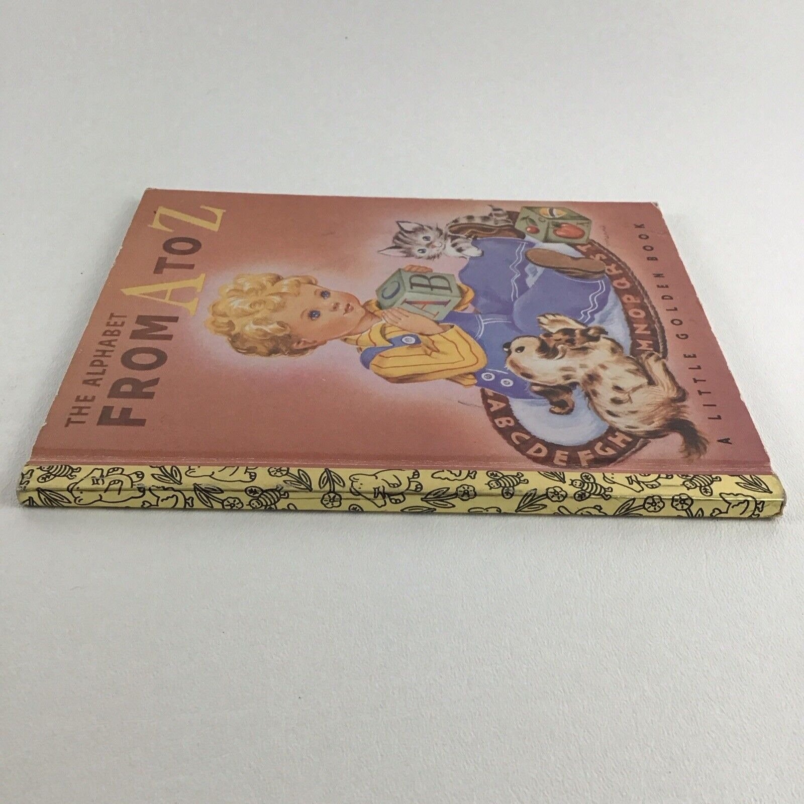 Little Golden Book the Alphabet From A to Z Vintage Collectible