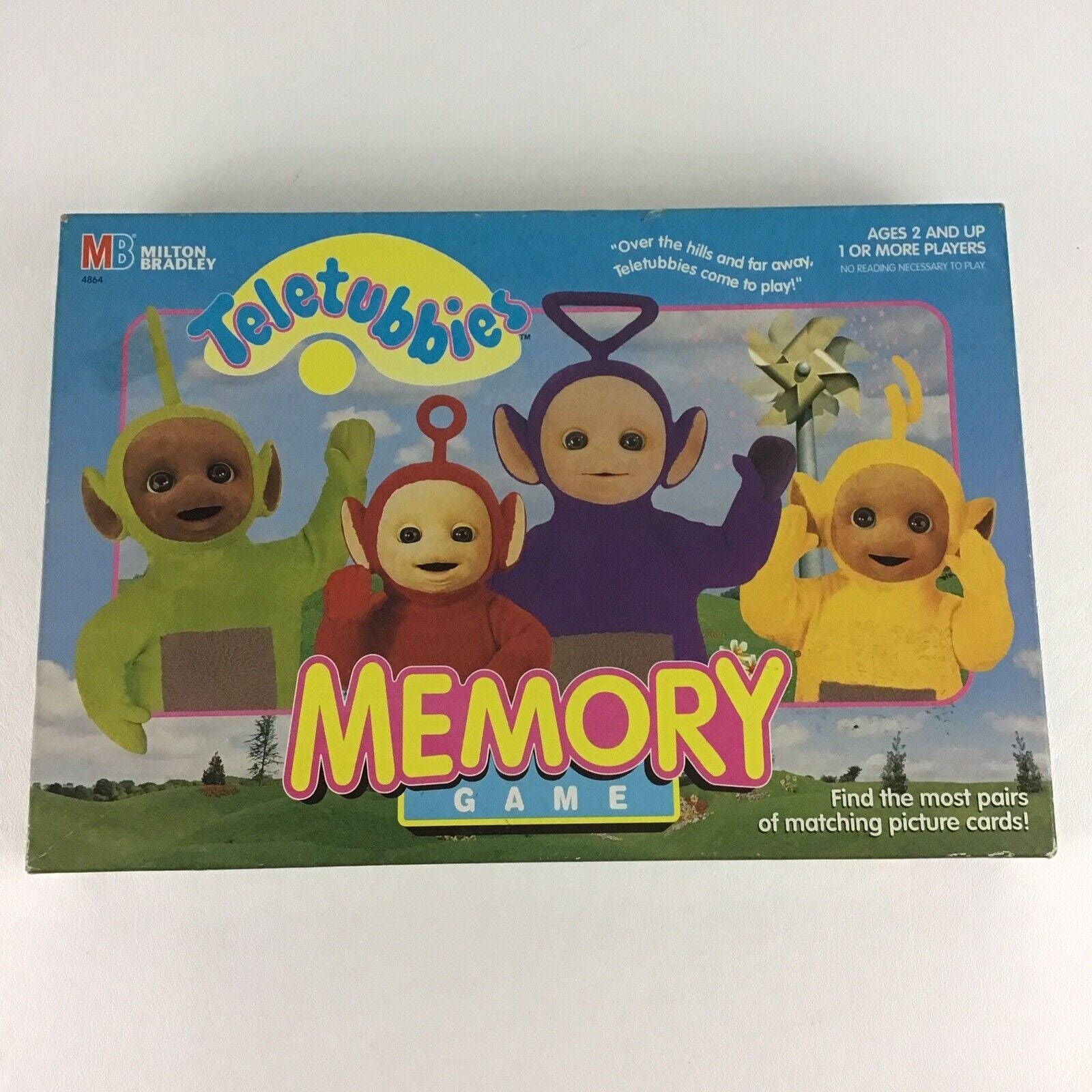 Teletubbies Memory Game Find Matching Pairs Po Dipsy Vintage - Etsy ...