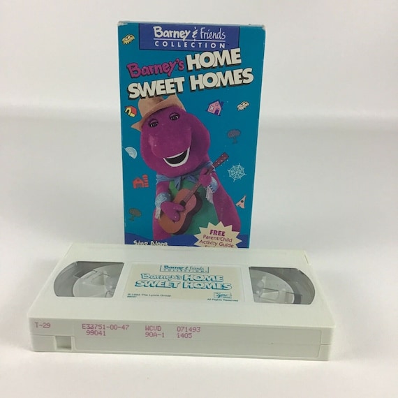 Buy Barney & Friends Collection Sing Along VHS Tape Home Sweet
