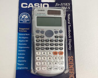 Casio Fx-115es Plus Scientific Calculator Natural Textbook Display