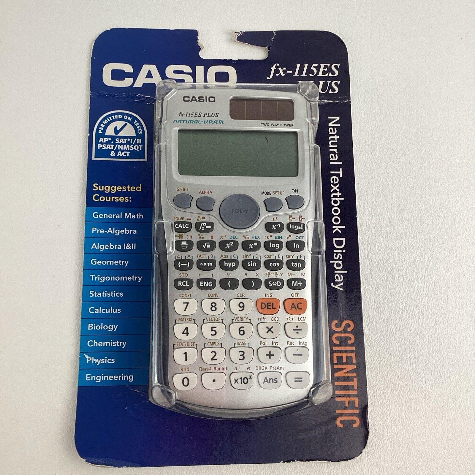 カシオ fx-115ES PLUS-BK エンジニアリング/科学電卓　並行輸入品 Amazon | Casio FX-115ESPLUS 科学電卓 並行輸入品 | 関数電卓