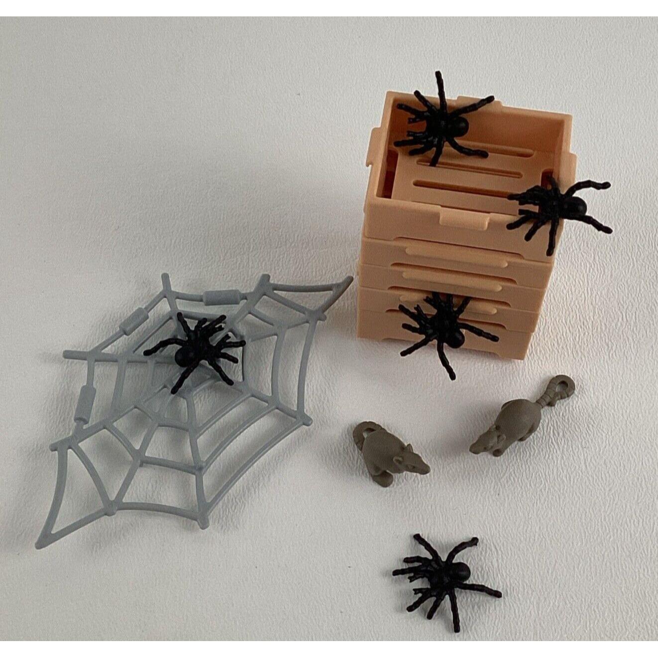 Pièces Détachées Playmobil - 2 Crochets Poulies Noires Pour Grues (ref 4469, 5169, 9148)