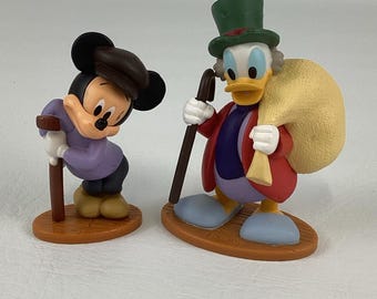 レドラプラスチック スクルージ・マグダック ビンテージ ソフビ スクル hA52 1991年製ヴィンテージ ディズニー ダックテイルズ フィギュア