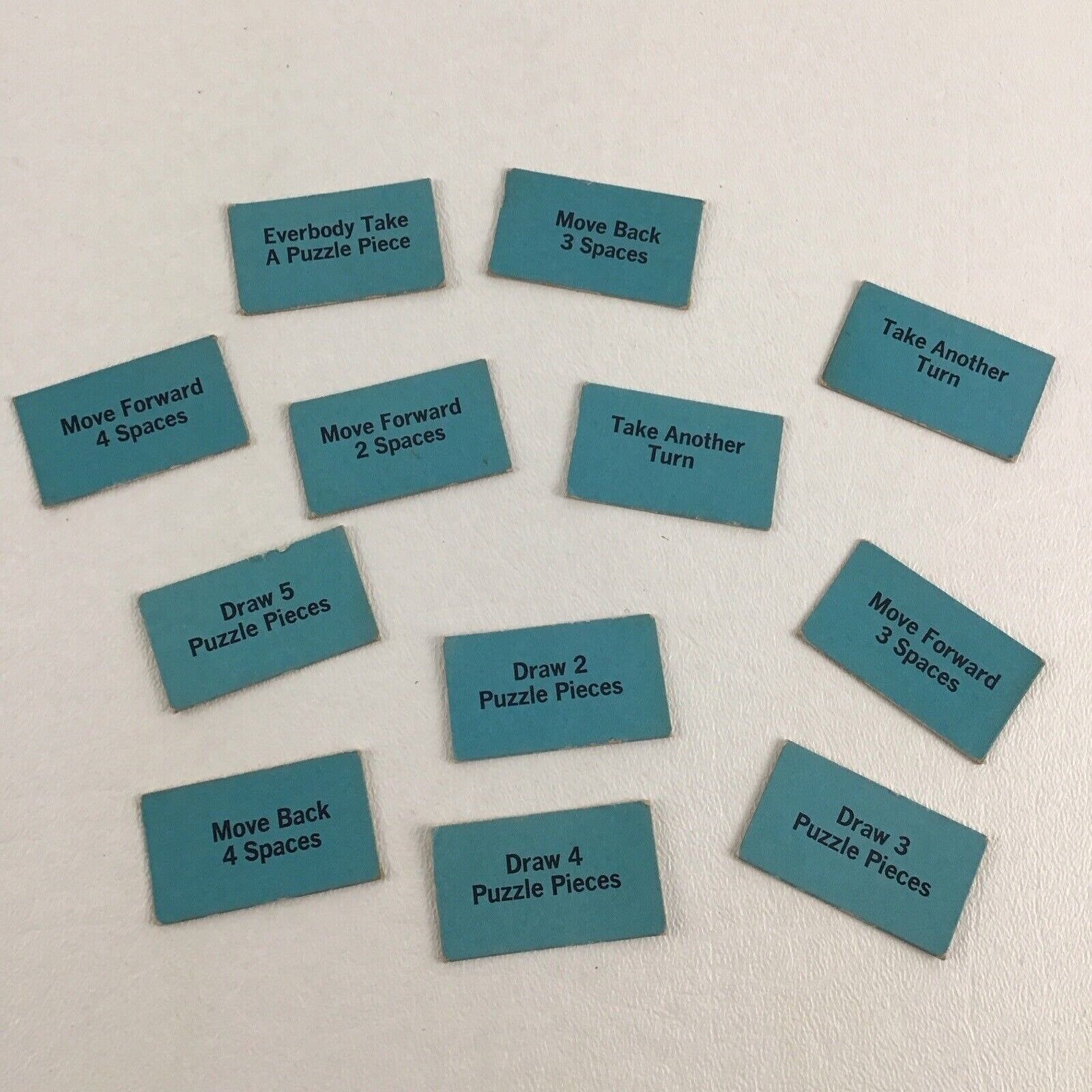 Disney Peter Pan Game Replacement Pieces Draw Cards Vintage 1969 Parker Brothers