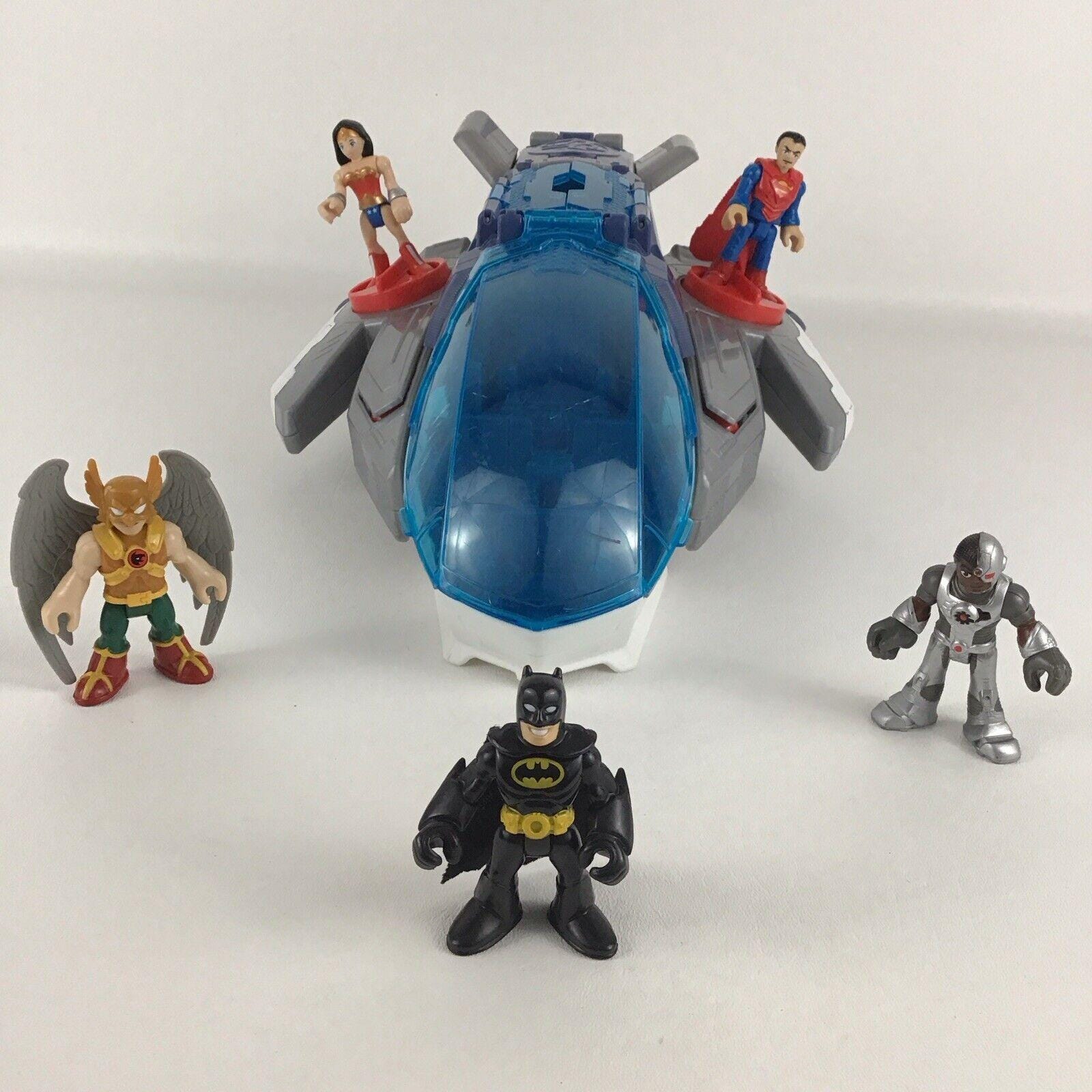 Fisher Price Imaginext Justice League Javelin Aircraft Plane W