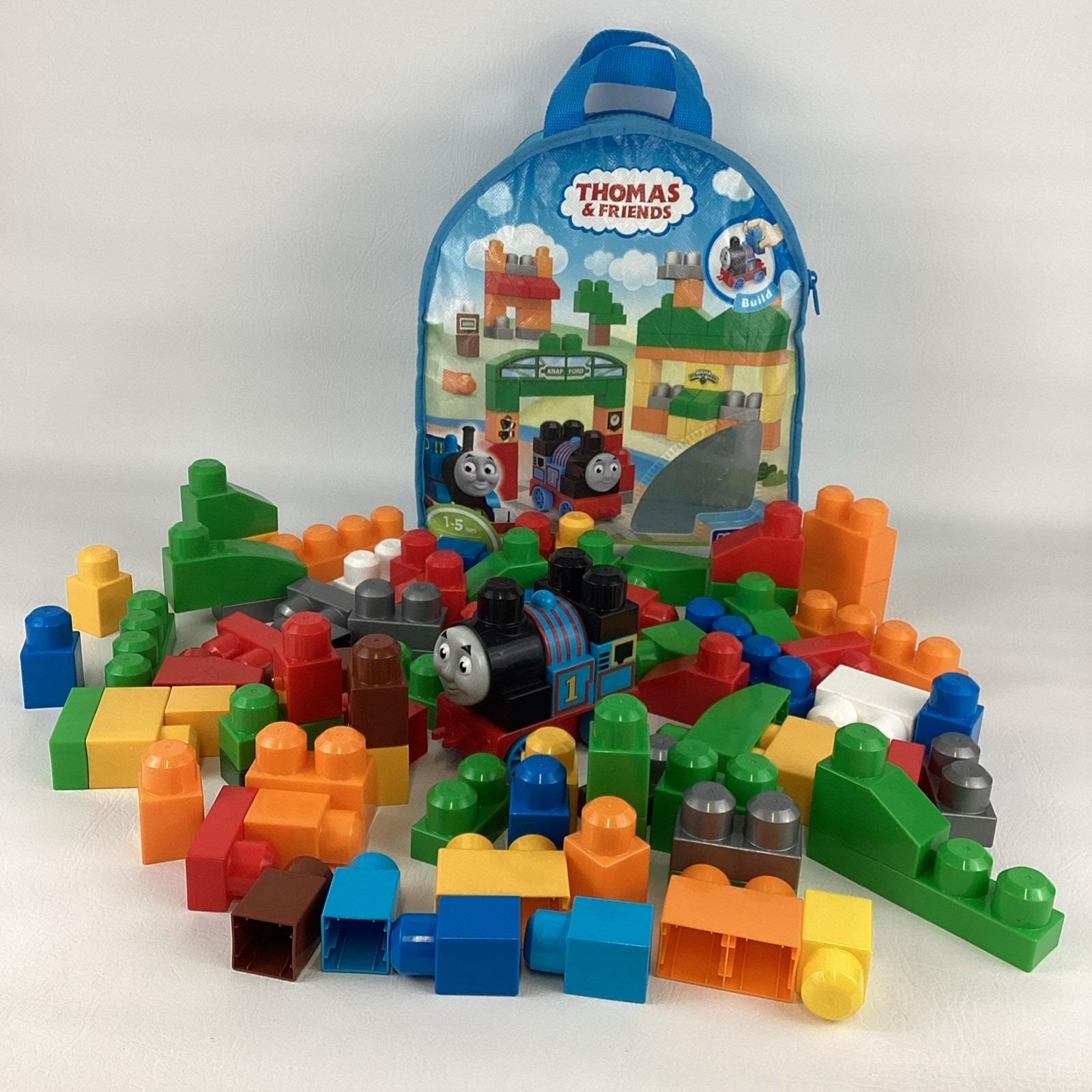 Thomas Using Building Block Mega Bloks Thomas & Friends Sodor Adventures Building Block Set ...