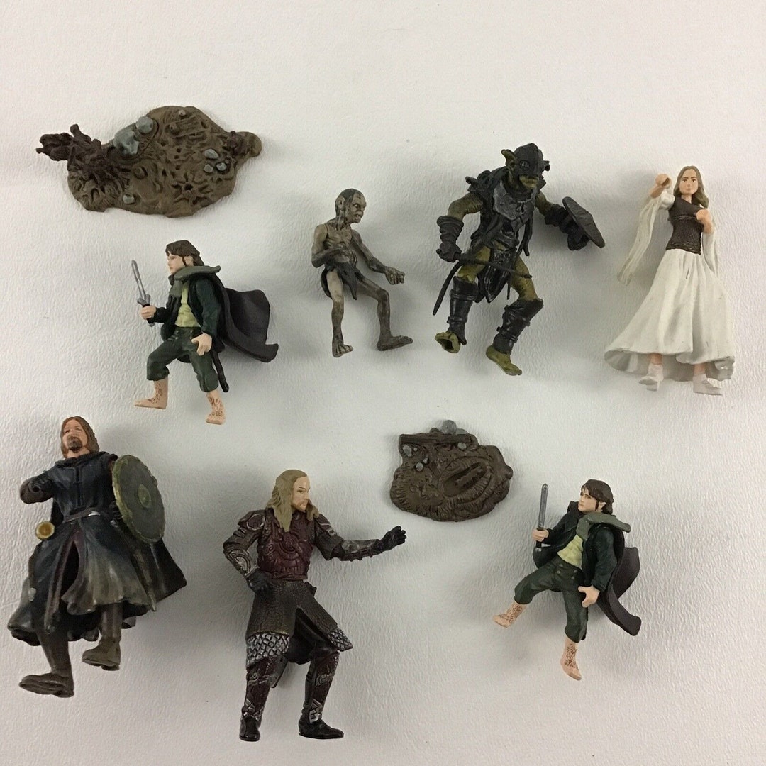 Lord of the Rings Movie Mini Collectible Action Figures Lot Gollum