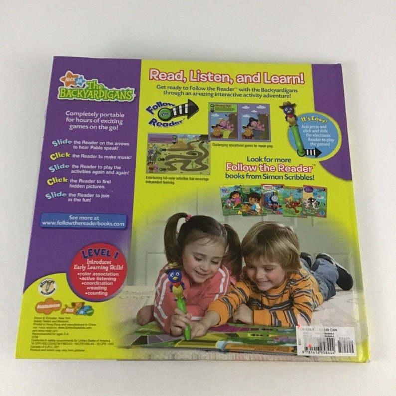 Nick Jr the Backyardigans Gang Follow the Reader Level 1 Etsy