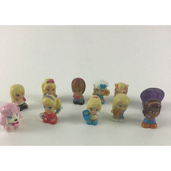 Barbie Doll Squinkies Miniature Figures Collectible Edition 11pc
