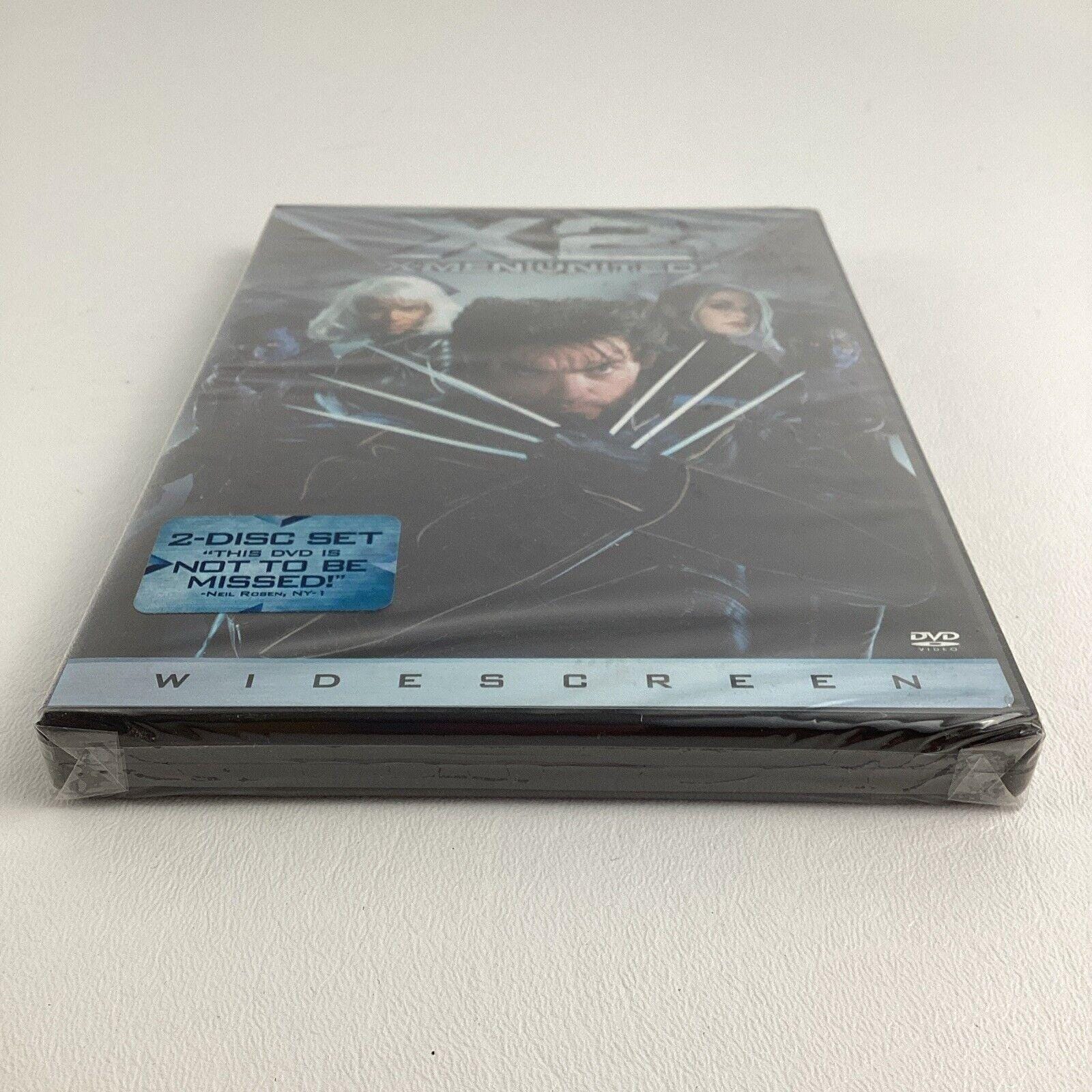 X2 X-men United Movie DVD 2 Disc Set Bonus Features Adventure New