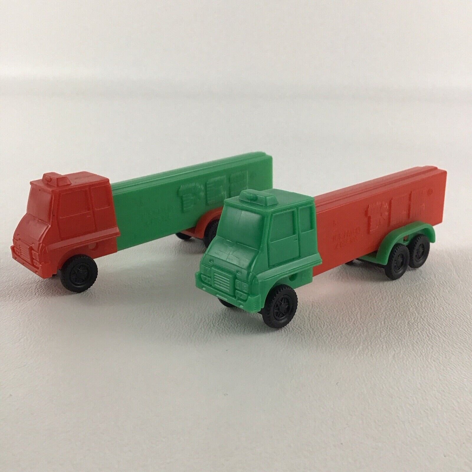 Vintage PEZ Truck Red Blue Pez Candy Dispenser - Etsy