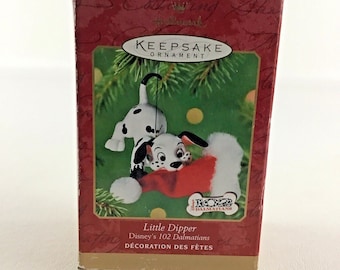 Hallmark Keepsake Tree Ornament Disney 102 Dalmatians Little Dipper Vintage 2000