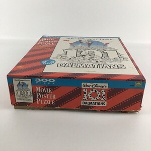 Walt Disney Classics 101 Dalmatians Movie Poster Puzzle 300 Piece ...