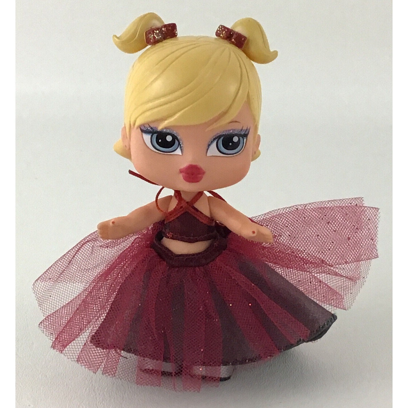 Bratz Babyz Doll Holiday Cloe Chloe 5.5 Vintage Red Glitter