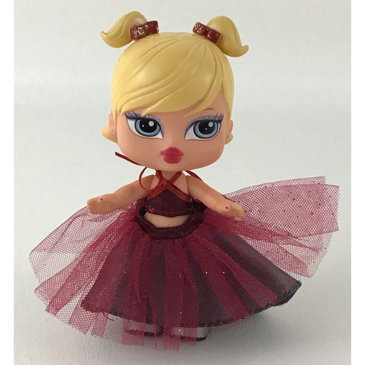 Bratz Babyz Doll Holiday Cloe Chloe 5.5 Vintage Red Glitter Christmas Dress