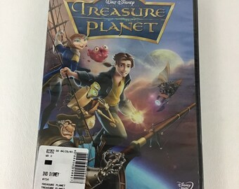 Walt Disney Treasure Planet DVD Bonus Features Family Animated Movie New Sealed