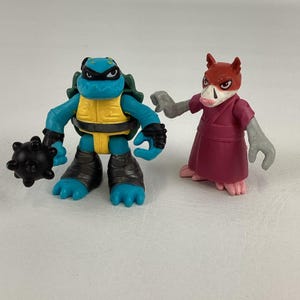 Teenage Mutant Ninja Turtles Half Shell Heroes Splinter Slash Figures Bundle Lot