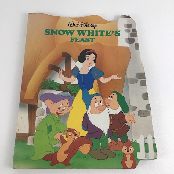 Walt Disney Snow White's Feast Hardcover Classic Story Board Book