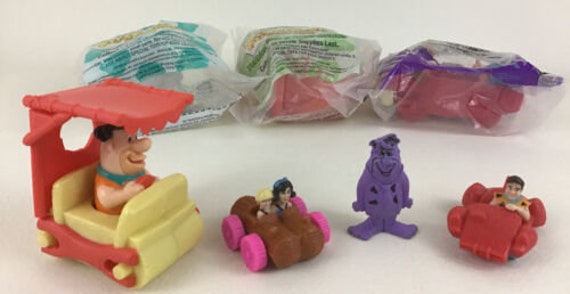 Flintstones McDonalds Happy Meal Toy 7 Piece Mixed Lot Barney | Etsy