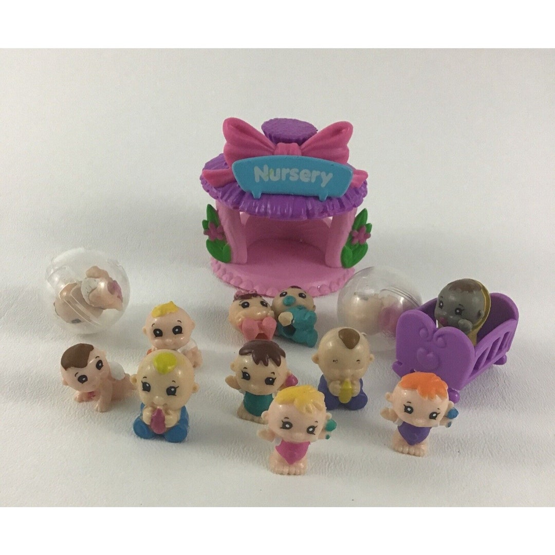Squinkies Babies Miniature Mini Figures Dolls Nursery Baby - Etsy