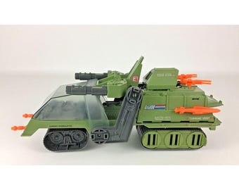 Vehículo GI Joe HAVOC Hovercraft Tank vintage de 1986, juguete Hasbro de los años 80 completo al 99 %