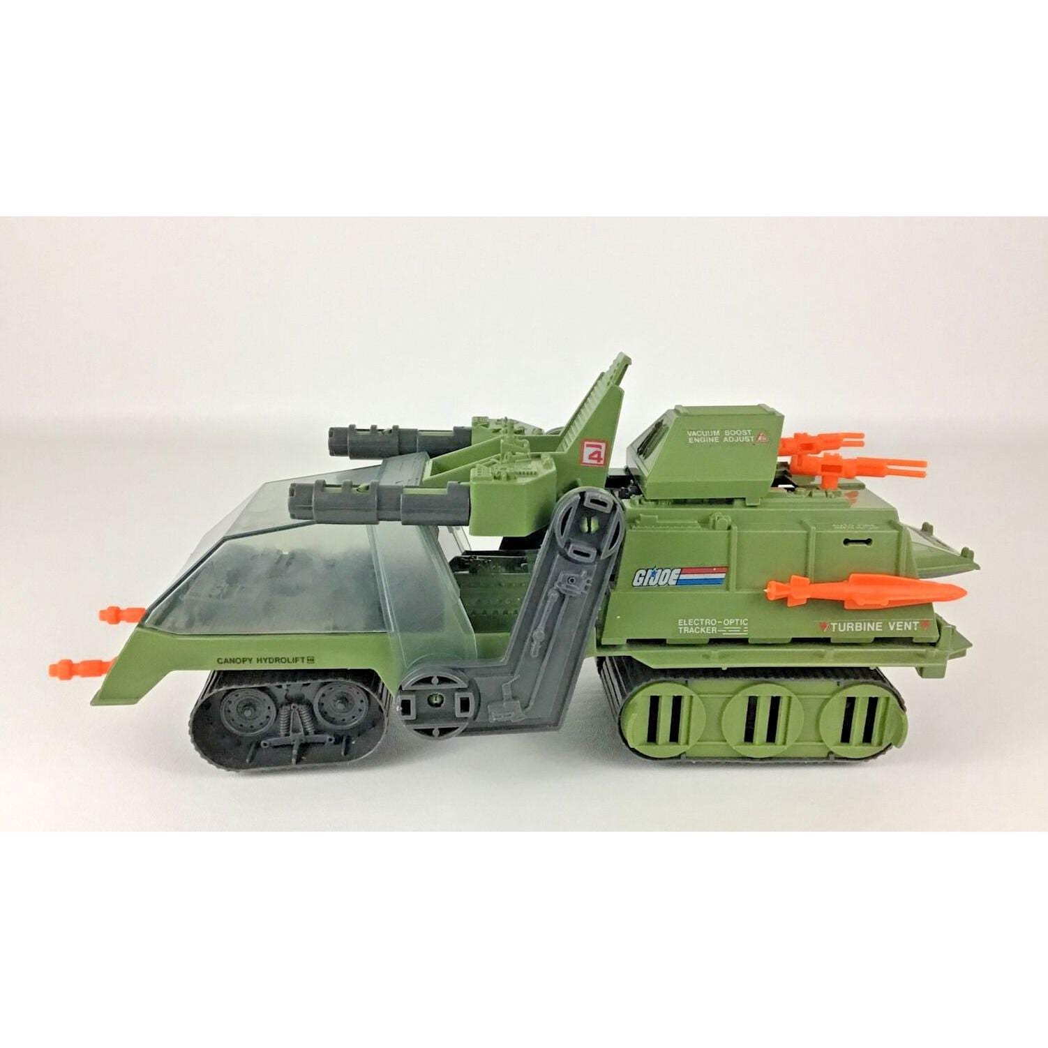 Vintage 1986 GI Joe Vehicle HAVOC Hovercraft Tank 99% Complete