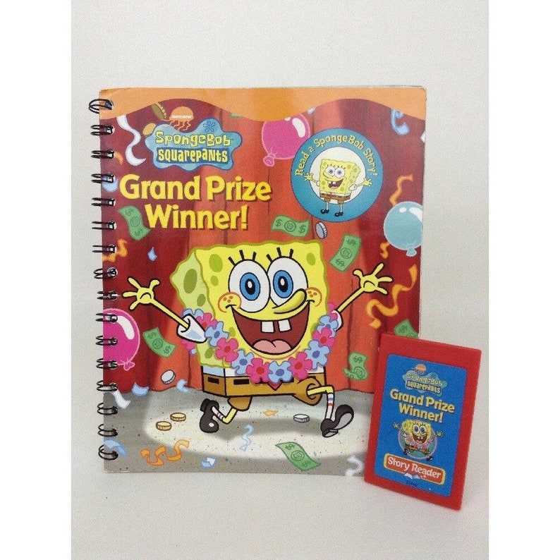 Story Reader Book With Cartridge Spongebob Squarepants Grand - Etsy