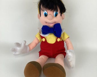 ディズニー ピノキオ ぬいぐるみ 大型 18インチ おもちゃ ヴィンテージ