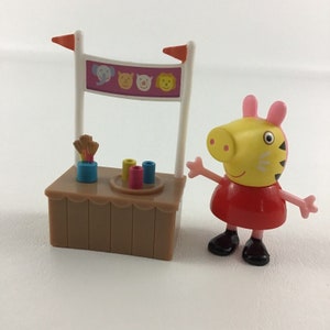 Peppa Pig Face Painting Booth Tiger Face Peppa Figure Vintage 2003