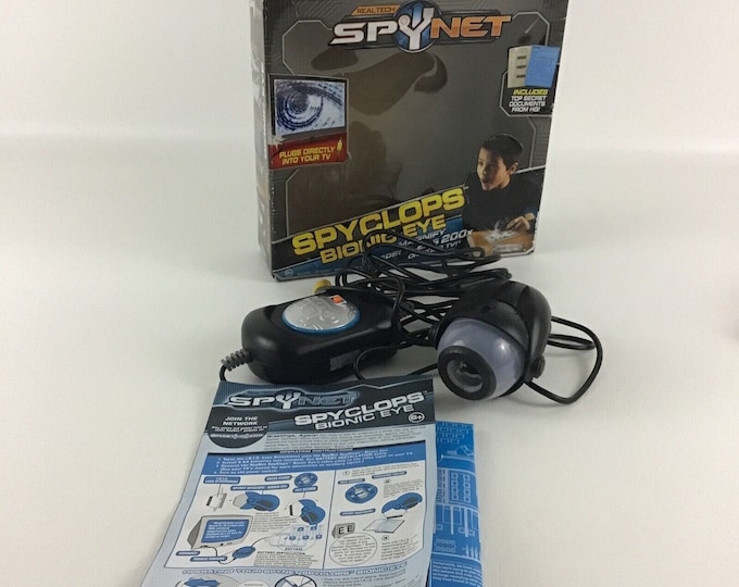 Real Tech Spy Net Spyclops Bionic Eye Magnify Specimens on TV Jakks ...