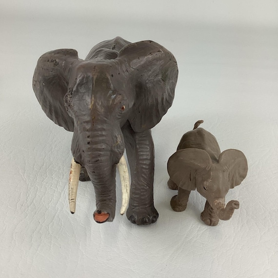 Safari African Elephant Realistic Wild Animal Toy 4