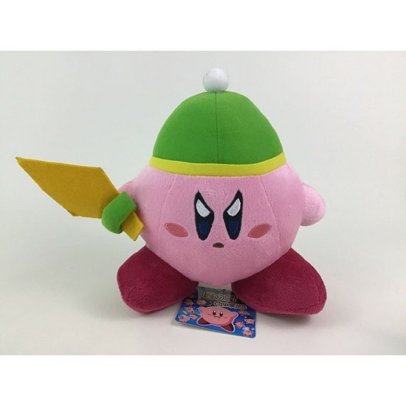 Spada Kirby Peluche Kirbys Adventure 7,5 Peluche Tag giapponesi Nintendo  Sanei -  Italia