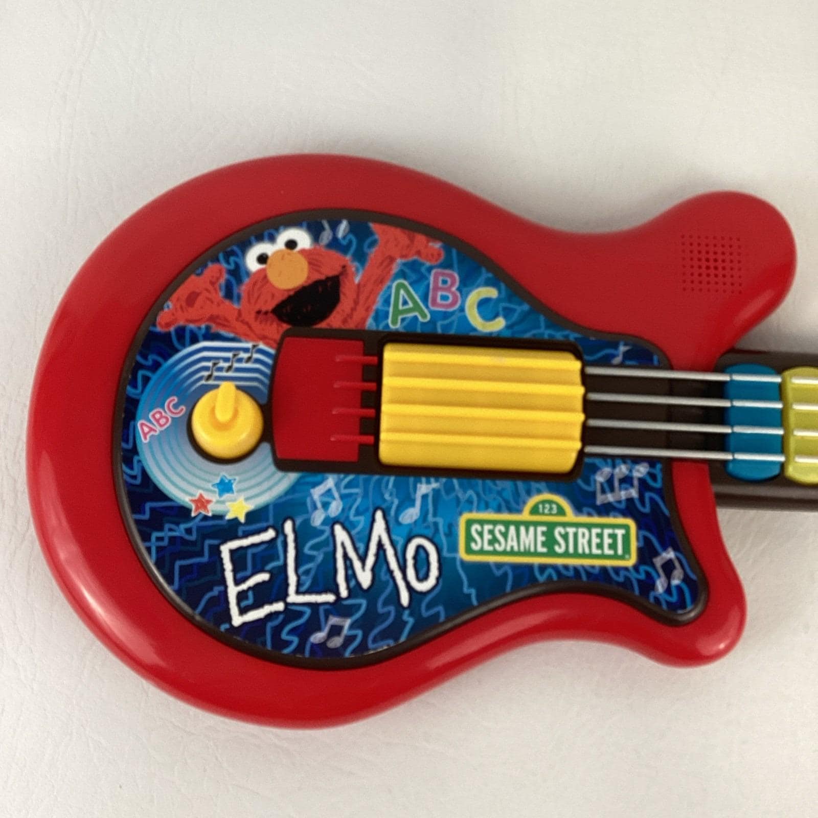 Elmo Instruments Sesame Street Let's Rock Elmo Guitar Musical Instrument Toy Free Play ...