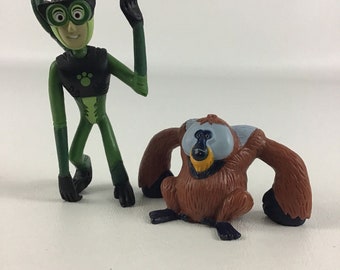 Wild Kratts Martin Monkey Creature Suit Baboon Figure 2pc Wicked Cool Toys